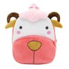 DafenQ Sac Bébé Maternelle Animaux Sac à Dos Enfant Cartable à Collation Jouets Sac à Dos en Peluche Mignon Léger Ecole Garde