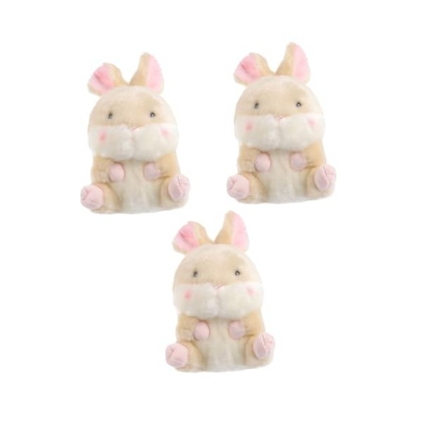 ERINGOGO Oreiller en Peluche Lapin Enfant Oreillers Jouets danimaux en Peluche Peluche Animal en Peluche Lapin Flou Adorable