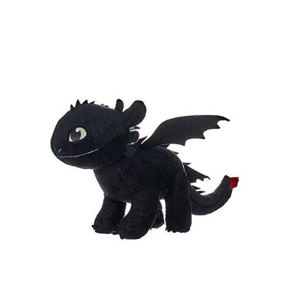 Comment Entraîner Votre Dragon Peluche sans Dent Dark, 32cm, Glow