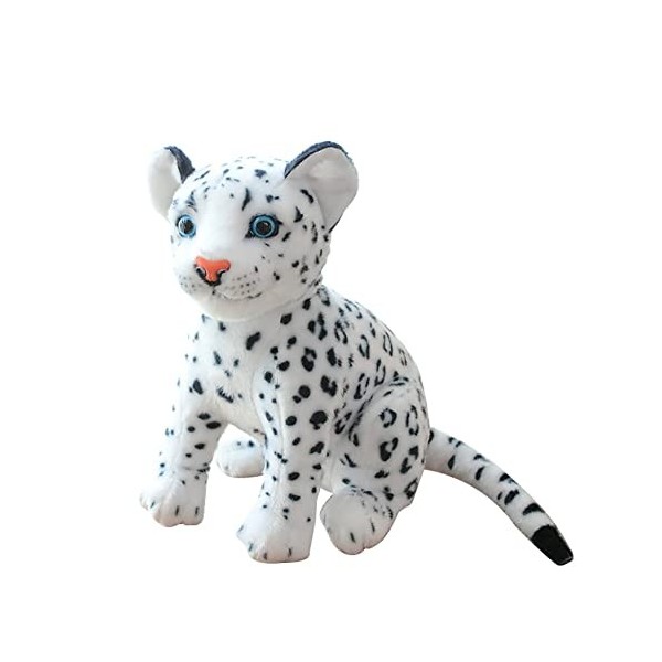 Katutude Jouets en Peluche Lion Peluche Simulation Léopard Jouet en Peluche Oreiller Étreignant de Dessin Animé Doux Animaux 