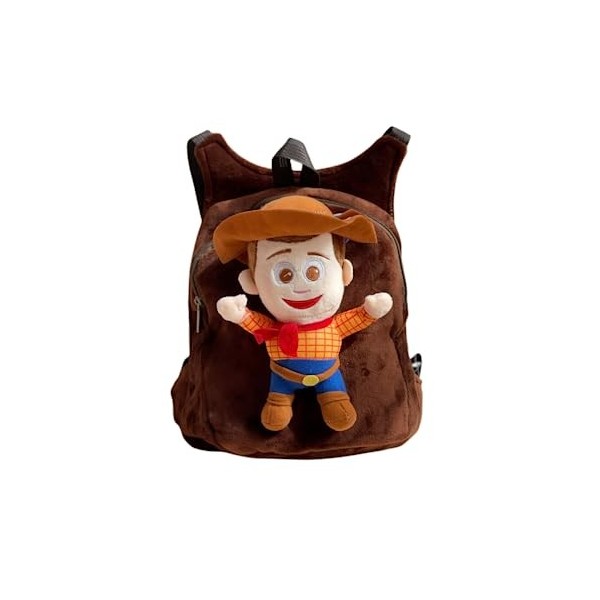 LAARNT 30cm Cartoon Anime Sac à Dos En Peluche, Doux Anime De Dessin Animé Sac éCole Scolaire, Cartable Doux Sac DéPaule Pou