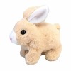 Lapin en peluche de Pâques | Jouet lapin sautillant | Jouet interactif lapin de Pâques | Jouets éducatifs | Marcher, sautille