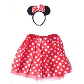 Sin marca Accessoire de déguisement. Bandeau en peluche et jupe Tutu