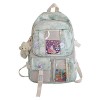 ConBeauty Sac à Dos Kawai avec épingle et Accessoires en Peluche Kawaii, Sac à Dos Kawaii, Sac à Dos Durable, Sac à Dos esthé