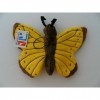 Peluche Papillon 24 cm jaune, papillons papillon de Doudous peluches animaux