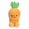 Aurora World- Aurora, 82054, Palm Pals Cheerful Carotte, 13cm, Peluche éco-Friendly, Orange