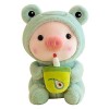 Katutude Créatif Peluche de Cochon,Cosplay Jouets Mignon Petit Cochon Peluche Animal en Peluche Jouet Doux Plushie Mignon Déc