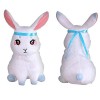 JAWSEU Mo Dao Zu Shi Lapin Poupées en Peluche, Grand maître de la Culture démoniaque Wangji Wuxian Lapin Broderie en Peluche 