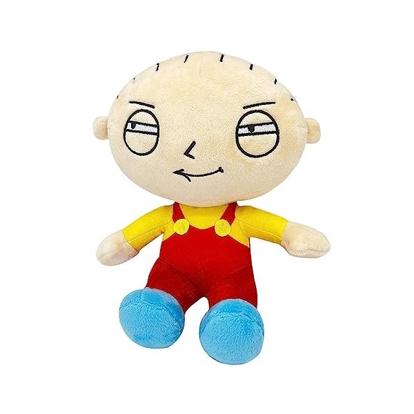 Family Guy Series Plushies, 7.08 Hot Drama Cartoon Role Stewie Griffin & Puppy Brian Plush Doll, Soft Anime Character Throw