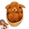 Jouet En Peluche Pour Chiot, Peluche Animale Douce, Peluche Durable, Jouets Cadeaux Pour Chiot Mignon, Jouet En Peluche Anima