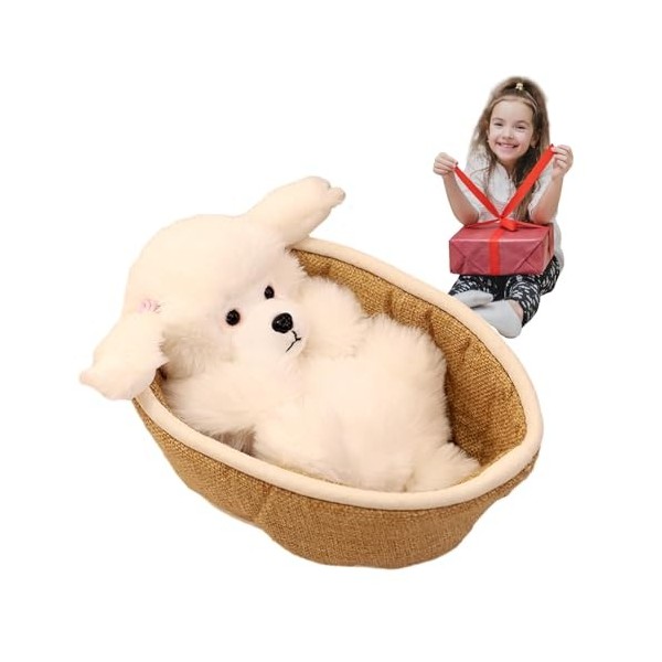 Jouet En Peluche Pour Chiot, Peluche Animale Douce, Peluche Durable, Jouets Cadeaux Pour Chiot Mignon, Jouet En Peluche Anima