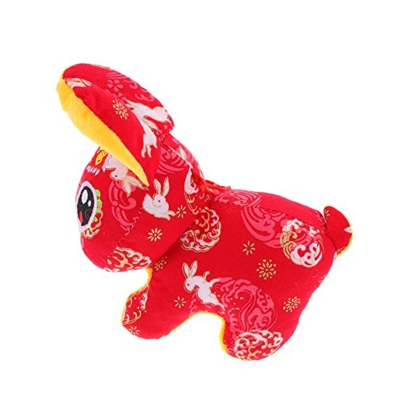 PRETYZOOM Pendentif Lapin Année De La Poupée Lapin Jouets en Peluche De Lapin Poupée De Lapin en Peluche en Peluche Poupée La