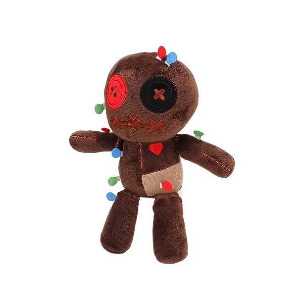 Fockety Jouet Peluche de poupée dhalloween, poupée brodée Douce, Jouet dhalloween, Cadeau de Peluche pour Halloween, Jouet 