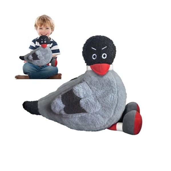 Jouet en peluche Pigeon,Jouet en peluche Pigeon en peluche,Poupée pigeon farcie douce | Adorable poupée doiseau en peluche, 