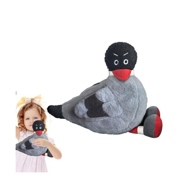 Shichangda Animal en Peluche de Pigeon, Peluche de Pigeon | Poupée Pigeon Créative,Jouet cognitif en Peluche Animale Douce, p