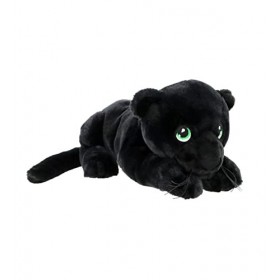 Keel Toys KEELECO - Peluche 100% recyclée - Jouet écologique pour Enfant - Peluche Panthère Noire 25cm - SE2231