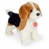 Teddy Hermann 91954 Peluche en Forme de Beagle Debout 26 cm