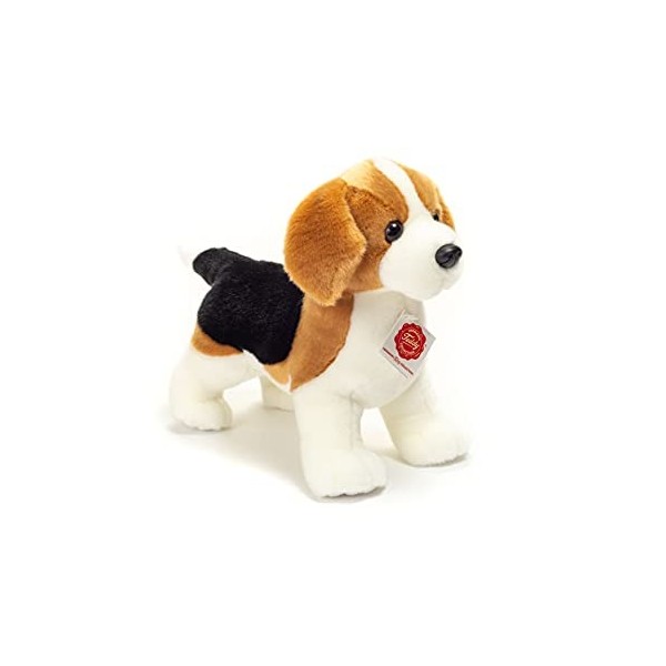 Teddy Hermann 91954 Peluche en Forme de Beagle Debout 26 cm