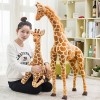 Shienfir Peluche Girafe en Peluche, Grande et Grande Girafe, adaptée au thème de la Jungle, décoration, câlin, Jouet pour Enf