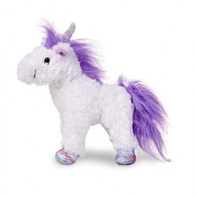Melissa & Dough - 17572 - Peluche licorne 29 cm