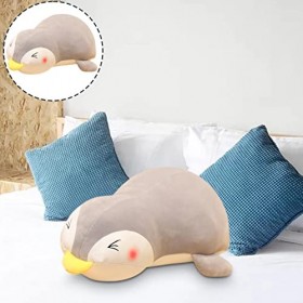 leryveo Animaux en Peluche lestés | Pingouin et Paresseux en Peluche,Joli Pingouin en Peluche en Peluche pour poupée en Peluc