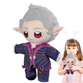 Neamou Poupée en Peluche Astarion | BG3 Jeu en Peluche rempli de Figurines en Peluche, Cadeau,Poupée Douce de de Dessin animé