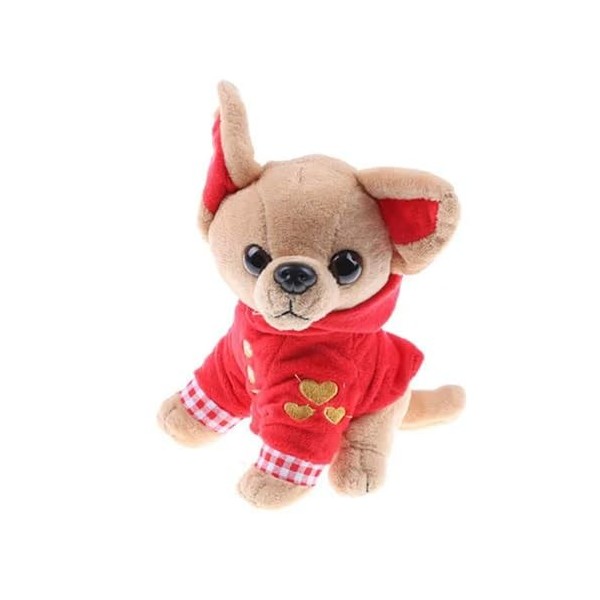 KiLoom Lovely Chihuahua Chien Peluche Jouet en Peluche Enfants Meilleur Cadeau 17cm 3