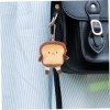 ERINGOGO 2 Pièces Porte-clés Gâteau Porte-clés En Peluche Porte-clés Alimentaires Moelleux Porte-clés Pain Pendentif Porte-cl