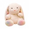 Rabbit Plush Toys with, PP Stuffed Huggable Soft Toys Cushion Gifts Rabbit Doll for Birthday Holiday Girls Mom