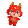 ABOOFAN Jouets Jouet De Mascotte du Nouvel an Chinois Jouet De Dragon De Style Chinois Dragon en Peluche Jouet Enfants Dragon