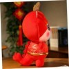 ABOOFAN Jouets Jouet De Mascotte du Nouvel an Chinois Jouet De Dragon De Style Chinois Dragon en Peluche Jouet Enfants Dragon