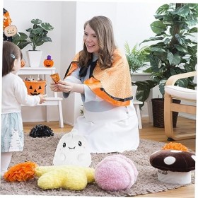 ERINGOGO Halloween Décor Lit Oreillers Jouets Canapé Oreillers Halloween Décor À La Maison Fantôme Canapé Jouet Mignon Fantôm