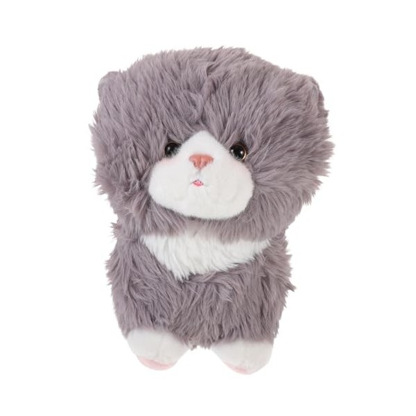 ERINGOGO Poupée Animal Coussin en Peluche Jouet Chat en Peluche Oreiller Jouet Chat en Peluche en Peluche Dessin Animé en Pel