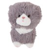 ERINGOGO Poupée Animal Coussin en Peluche Jouet Chat en Peluche Oreiller Jouet Chat en Peluche en Peluche Dessin Animé en Pel