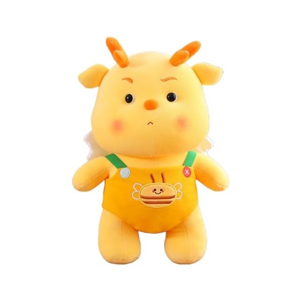 NJALA Mascotte de Dragon de la Fête du Printemps - Mascotte de Dessin animé en Peluche de lannée du Dragon,Peluches Dragon C