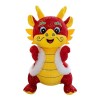 BUNIQ Peluche Dragon en Peluche, poupée Dragon Chinois en Peluche - Joli Dragon Chinois en Peluche en Costume Traditionnel Ta