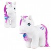 Peluche Glory 40e anniversaire, My Little Pony, Basic Fun, 35333, cadeaux rétro de poneys pour filles et garçons, peluchesde 