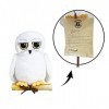 Play by Play Harry Potter Peluche Hedwige avec lettre Harrys White Owl - hauteur 25 cm