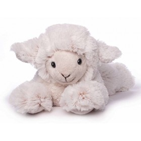 Inware 5922 - Peluche Mouton Beo, couché, crème, 28 cm