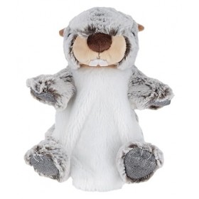 Peluche marionnette Marmotte Dani Créations