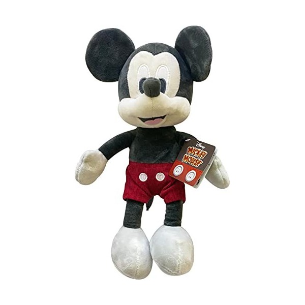 Simba Disney Peluche Mickey Retro 25 cm Noir
