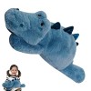 Joyivike Coussin Lesté - Lesté Pondérée Dinosaure en Peluche Oreiller, Oreiller Mignon en Peluche, Animaux en Peluche, Jouet 