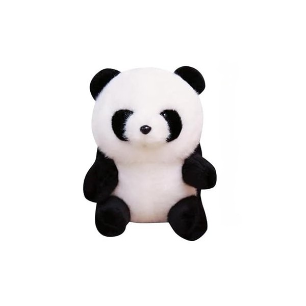 LAARNT 26cm Mignon Panda Simulation Jouet en Peluche, Panda Animal PoupéE Douce Kawaii DéCoration Chambre Oreiller CâLin Doux