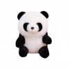 LAARNT 26cm Mignon Panda Simulation Jouet en Peluche, Panda Animal PoupéE Douce Kawaii DéCoration Chambre Oreiller CâLin Doux