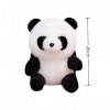 LAARNT 26cm Mignon Panda Simulation Jouet en Peluche, Panda Animal PoupéE Douce Kawaii DéCoration Chambre Oreiller CâLin Doux