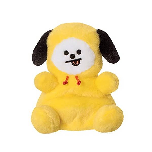 Aurora, 61504, BT21 CHIMMY Palm Pal, 13cm, Peluche éco-Responsable, Jaune