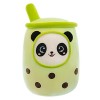 LICHENGTAI Bubble Tea en Peluche, Boba Pelucheuse en Peluche Oreiller Doux Réaliste Bulle Perle Thé Au Lait Étreignant Oreill