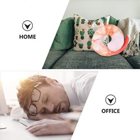 Alipis Oreiller en Peluche en Peluche en Forme De Crevette Simulation Poisson en Peluche Nourriture Jouet Animaux Poupée Orei