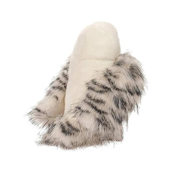 RFSHOP Harfang des neiges en Peluche, Hibou réaliste en Peluche, décor Hibou Animal, Peluche Hedwige, Oiseau simulé pour la d