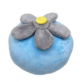 Jyuha Ice Pikmins Peluche,1/2 PCS Pikmins Peluches poupée, Mini Pikmins Peluches avec Fleur Grise, Ice Pikmins Peluche Figuri